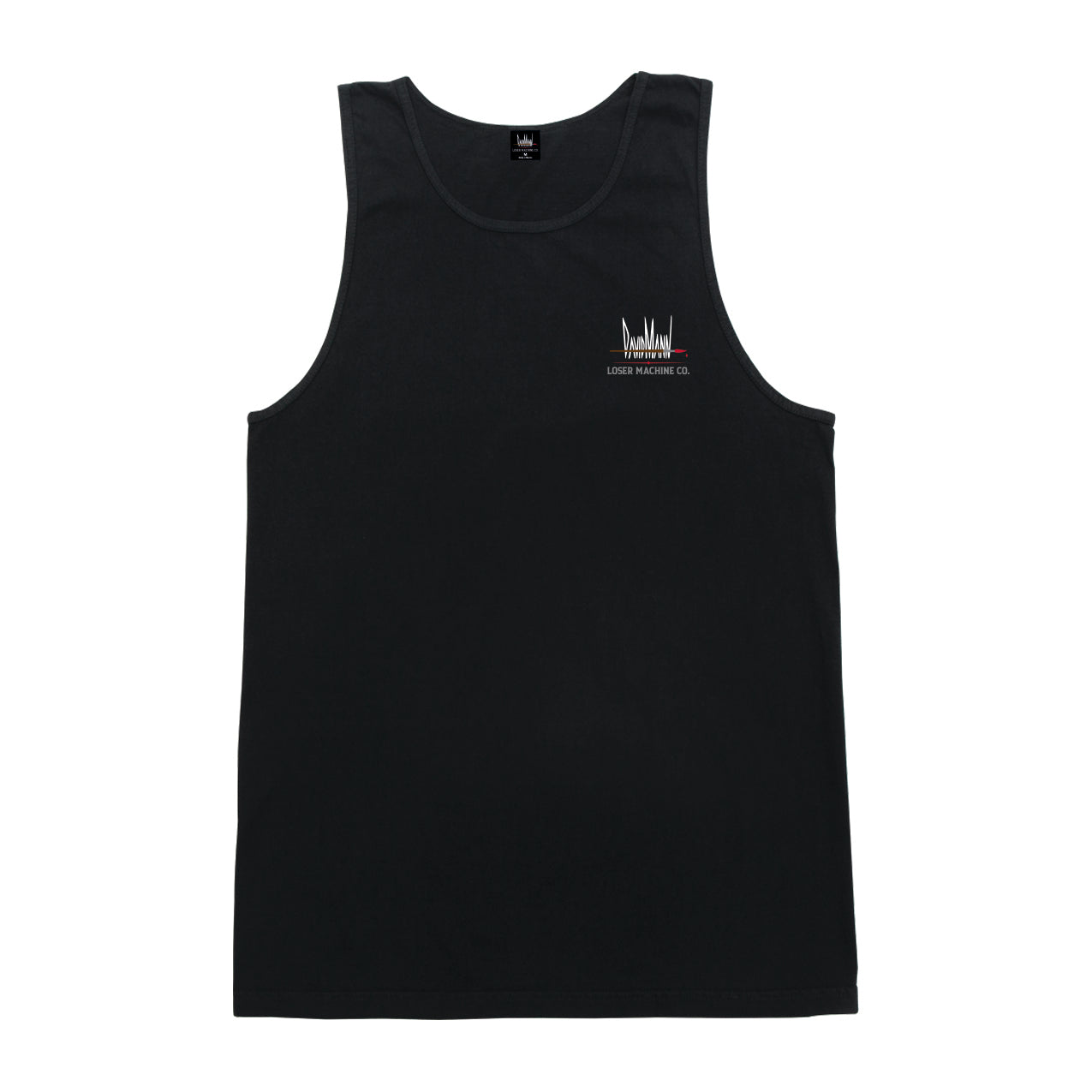 Loser Machine Men's Independence Stock Tank Black T-Shirts