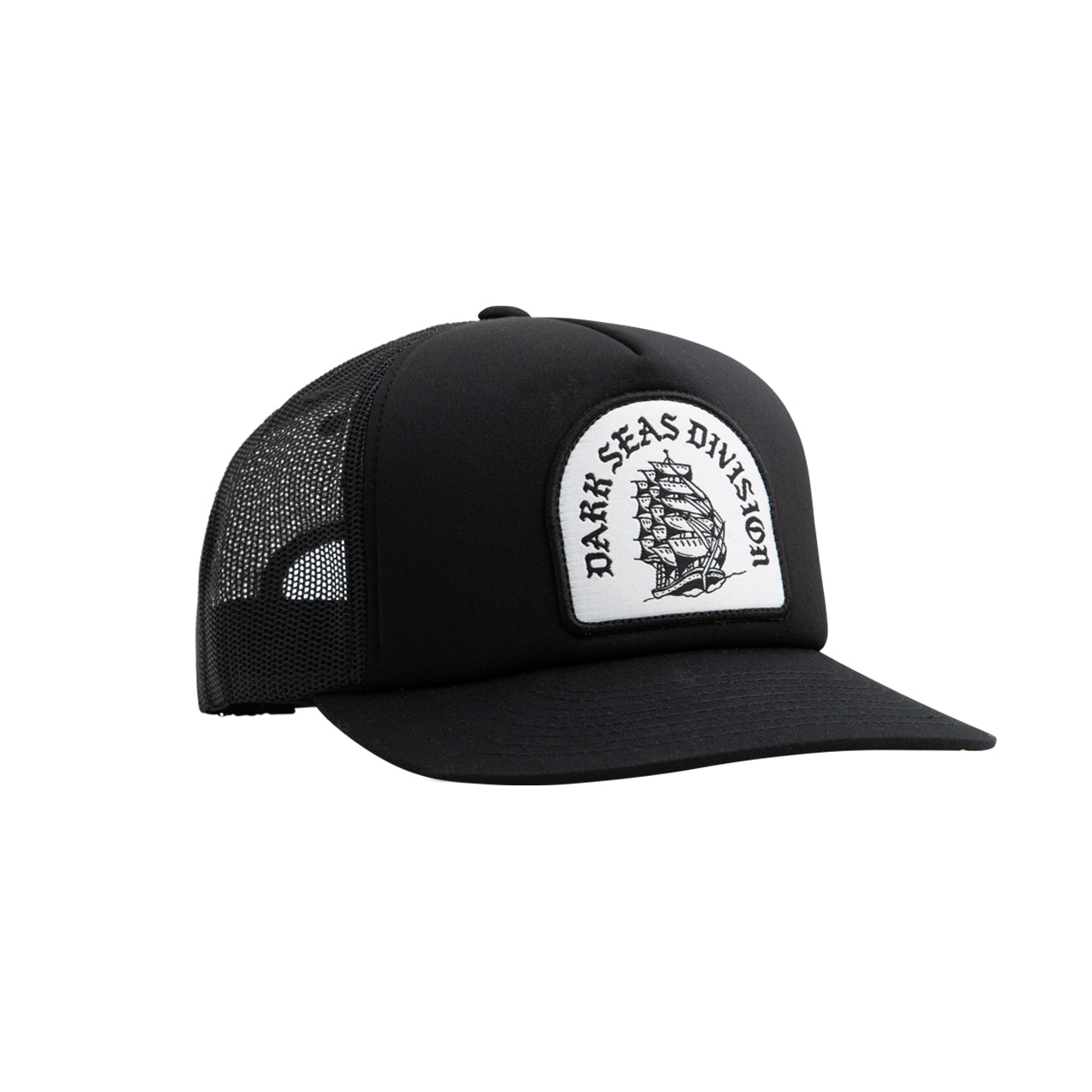 Dark Seas Men's Clipper Hat Black Hats