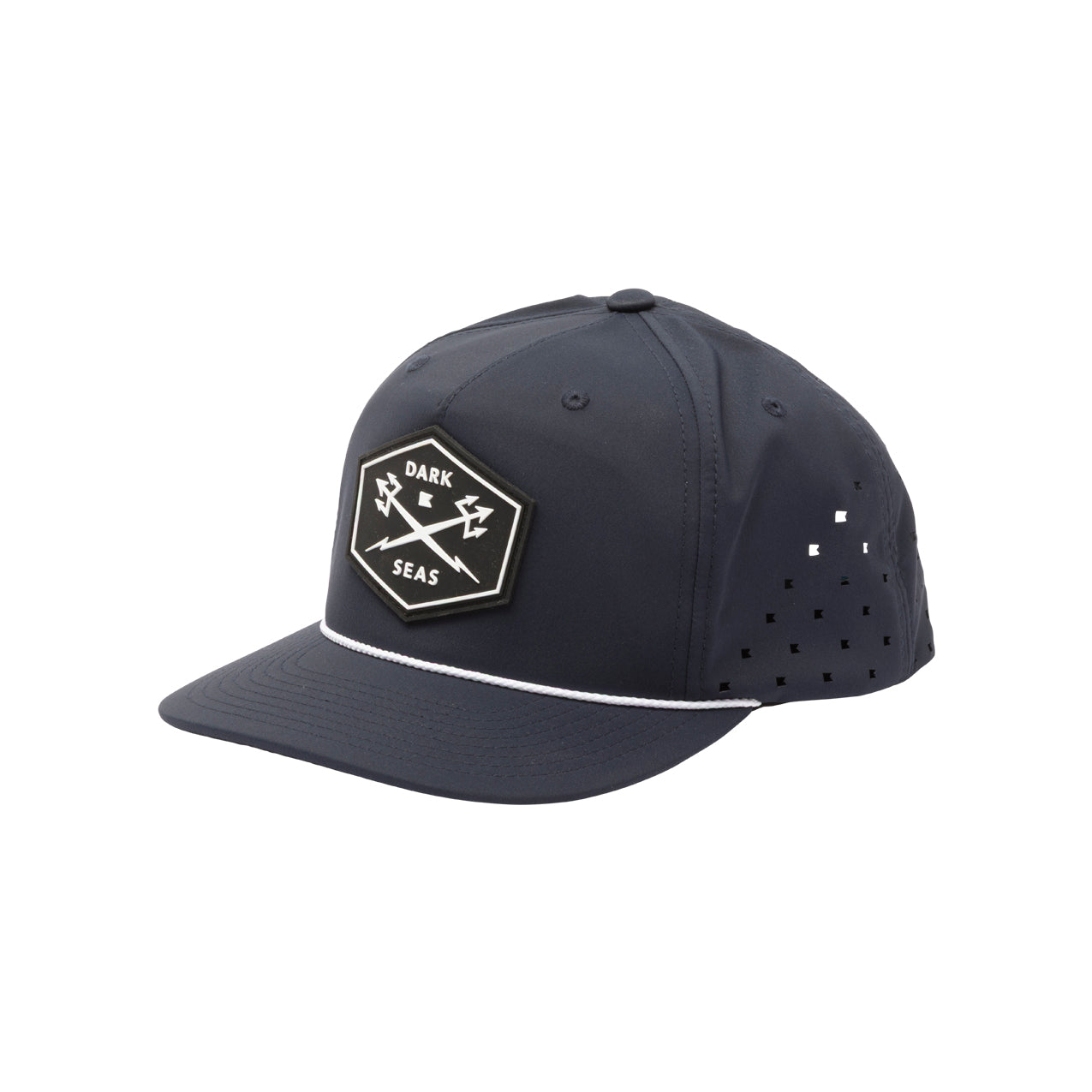 Dark Seas Men's Prog Tech Hat Navy Hats