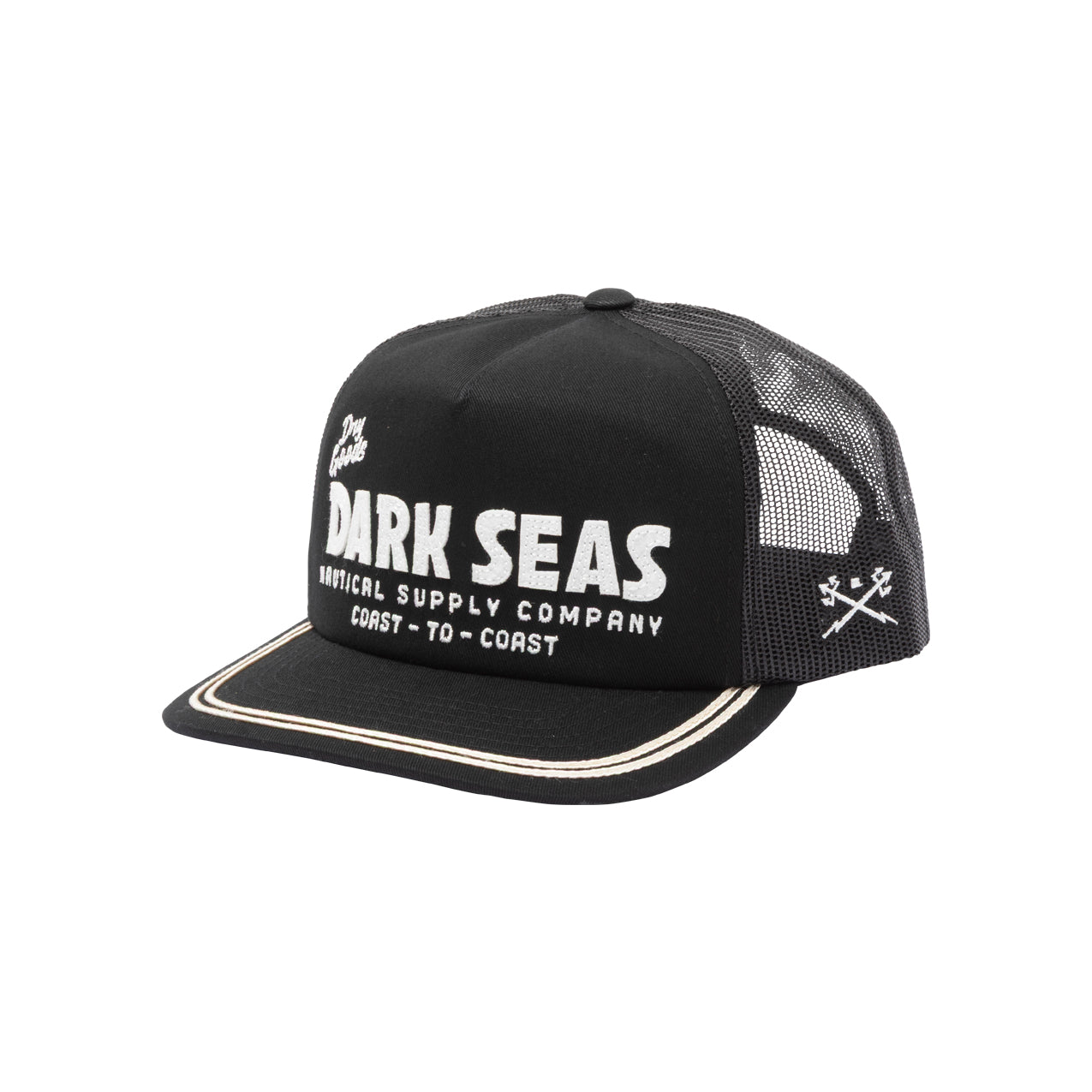Dark Seas Men's Newport-Hat Black Hats