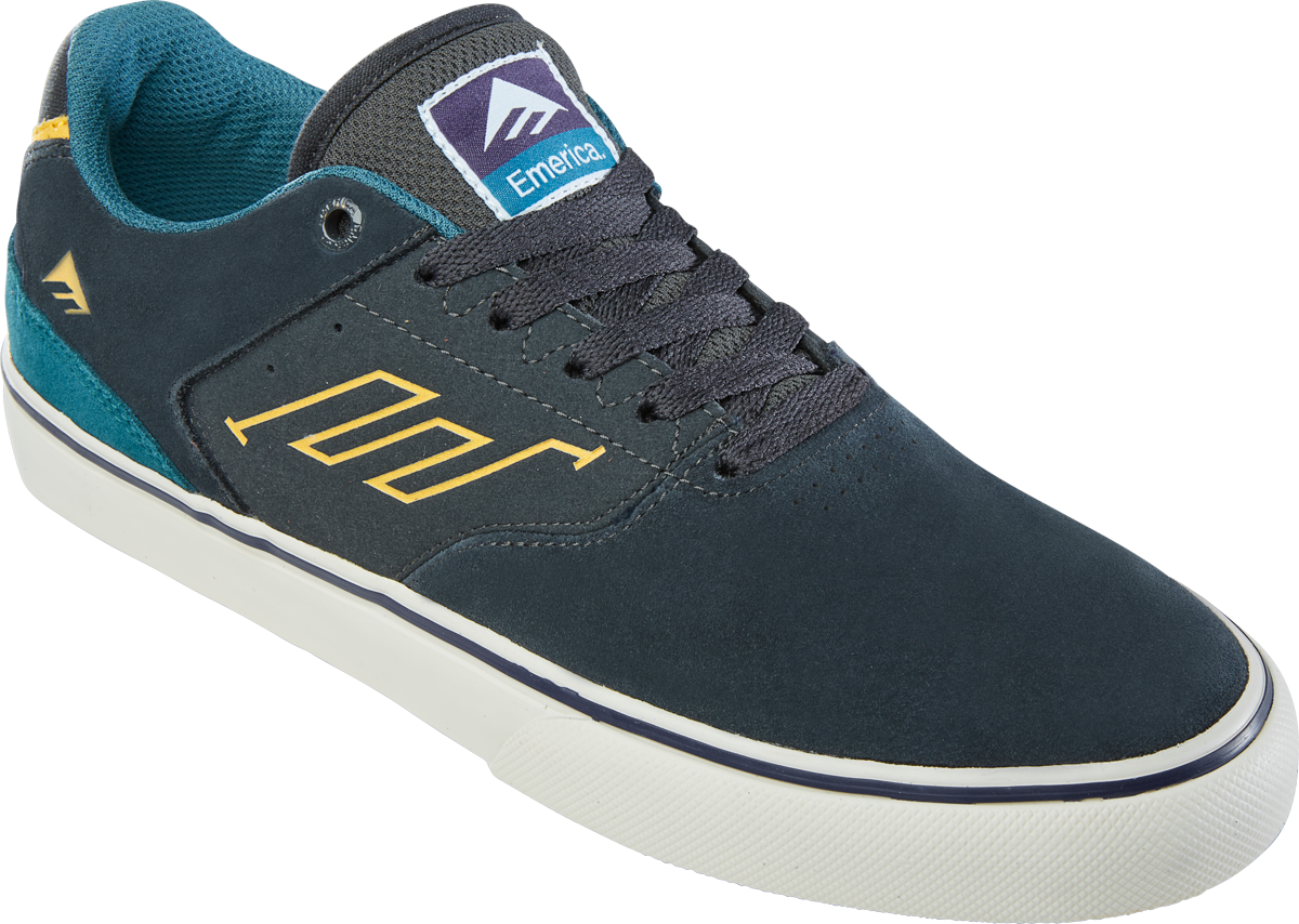Emerica Mens Low Vulc Dark Navy Shoes