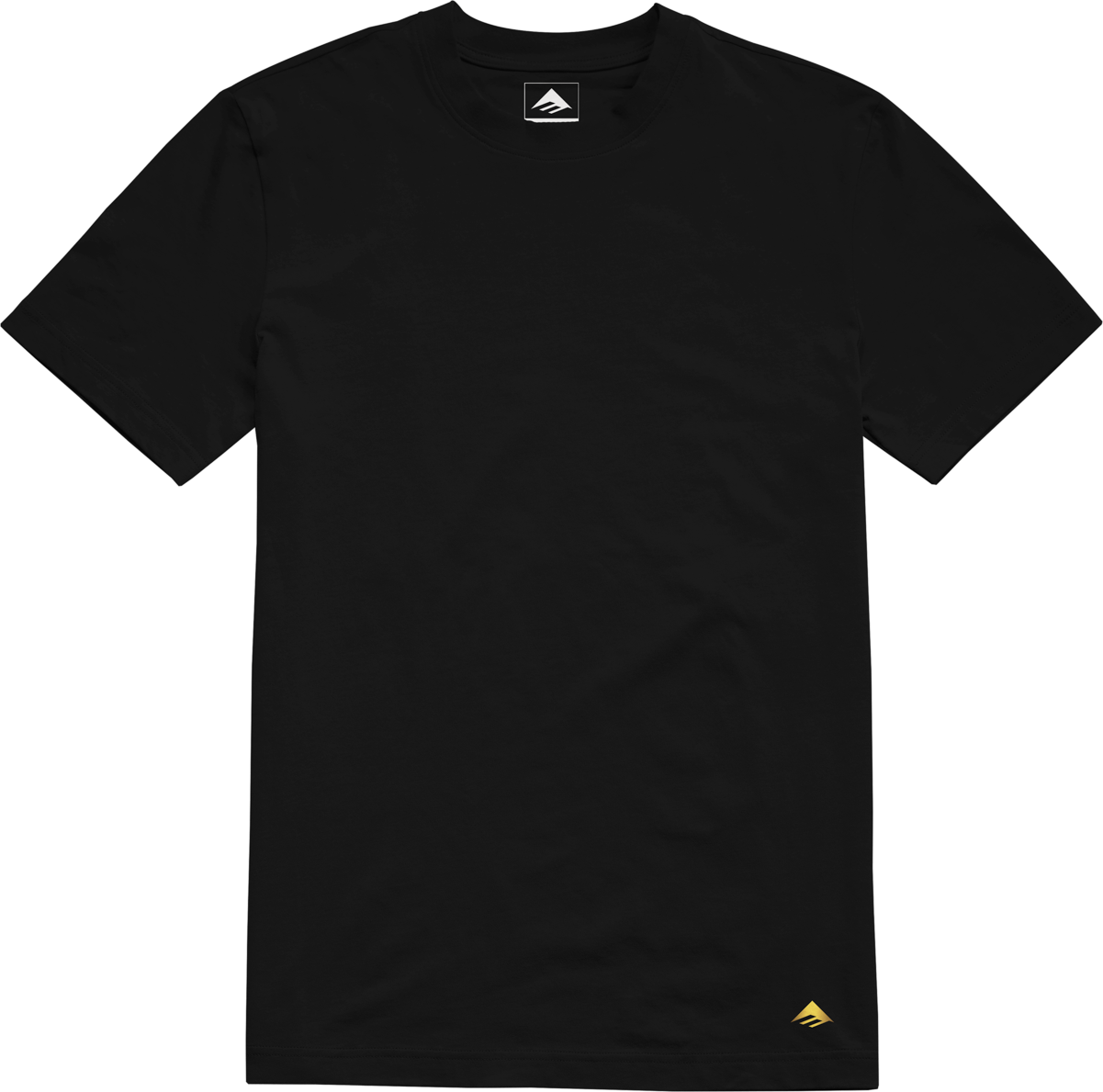 Emerica Mens Micro Triangle Tee Black T-Shirt