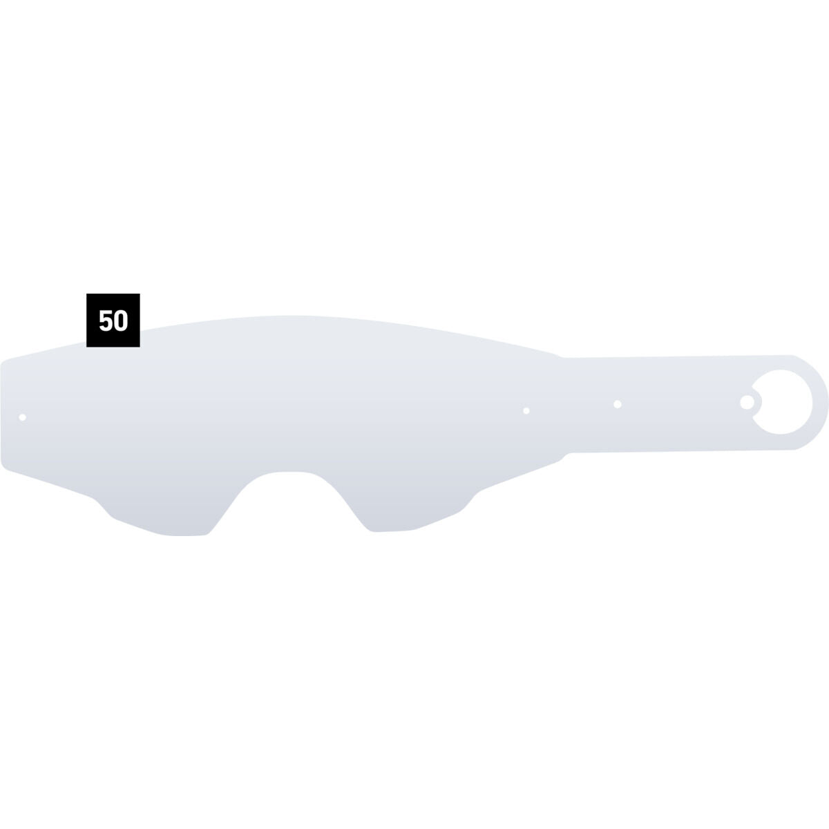 Spy Optics Foundation Tear Off 50 Pack Mx Motocross Goggles