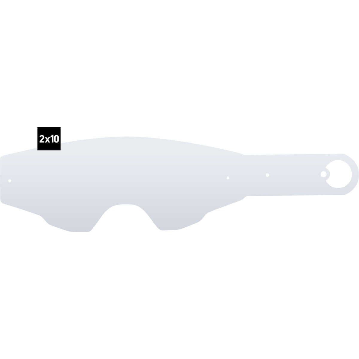 Spy Optics Foundation Tear Off 10 Pack X 2 Mx Motocross Goggles