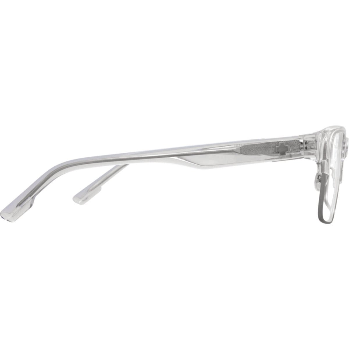 Spy Optics Eyeglass Frames Men's Brody 5050 59 Crystal Matte Silver Eyeglasses