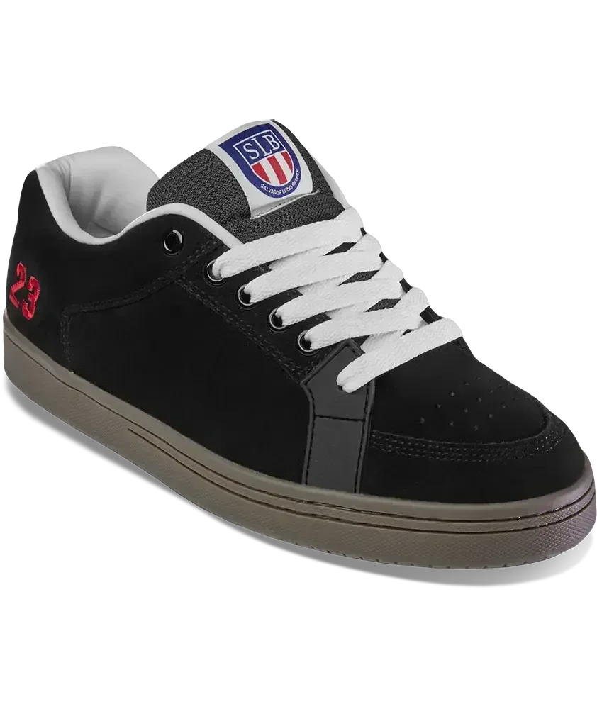 Etnies Men's Sal 23 Black/White/Red Shoes