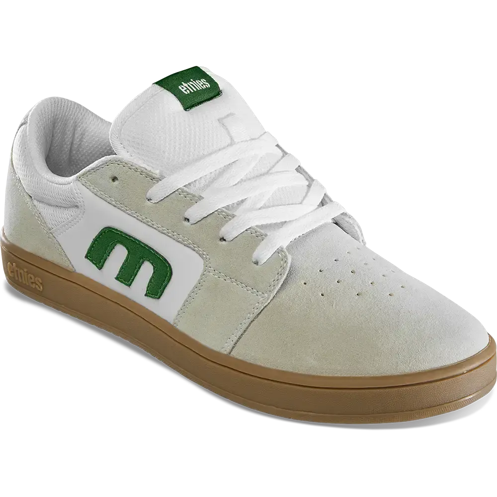 Etnies Men's Cresta White/Green/Gum Shoes