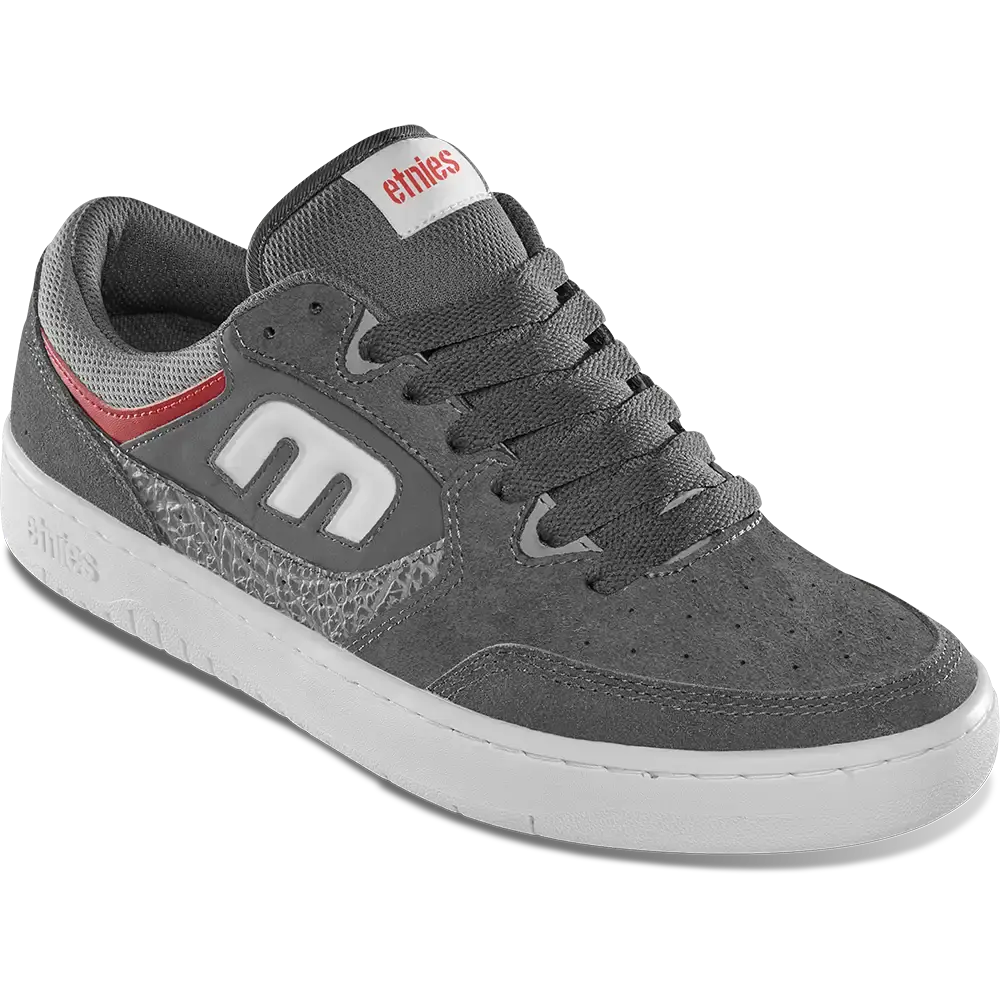 Etnies Men's Loot Grey/Light Grey/Red Shoes