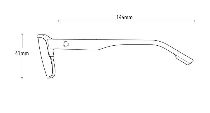 Spy Optics Eyeglass Frames Women's Brody 58 Matte Black Gloss Crystal Eyeglasses