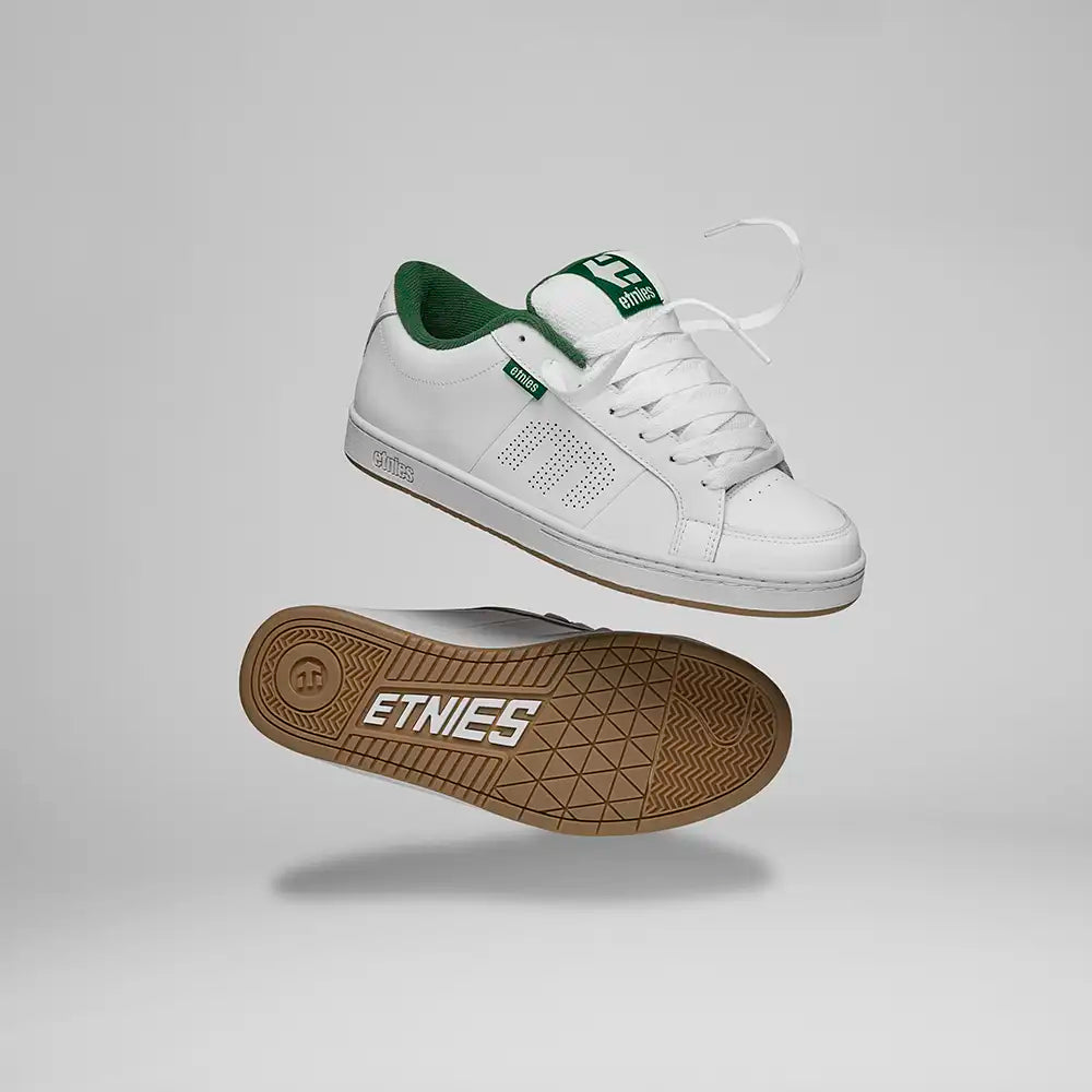 Etnies Mens Kingpin Black White Gum Shoes