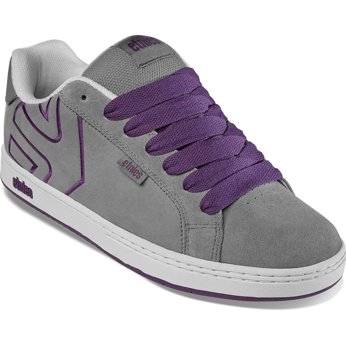 Etnies Men's Fader Grey/Purple Shoes