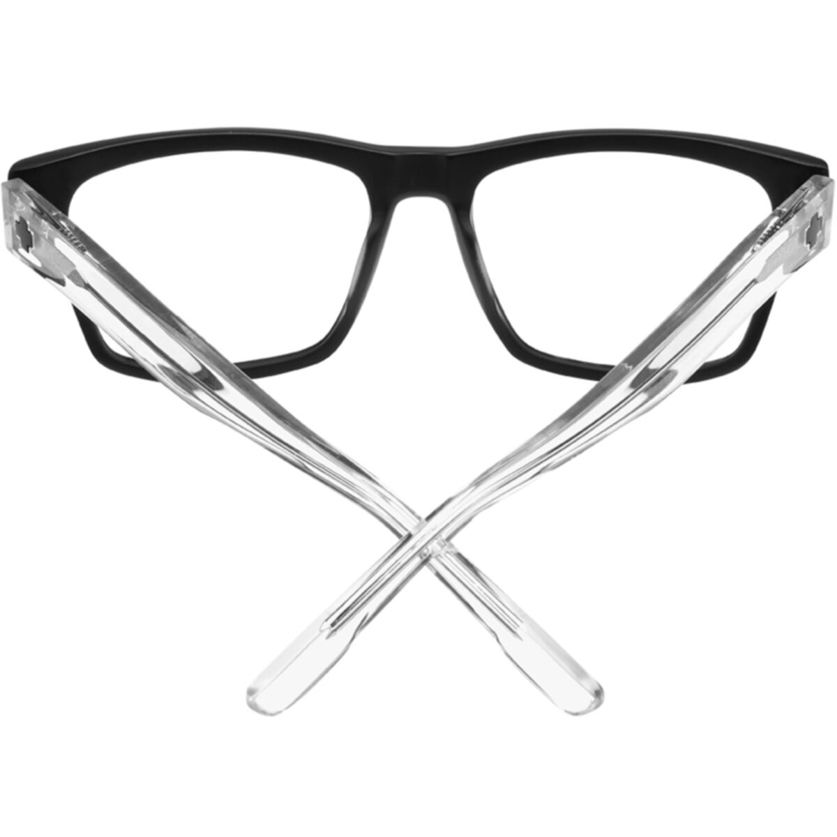 Spy Optics Eyeglass Frames Men's Weston 56 Matte Black Gloss Crystal Eyeglasses