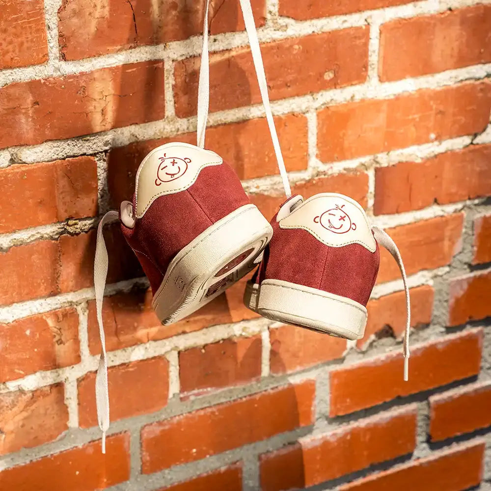 Etnies Men's Scam Burgundy/Tan Shoes