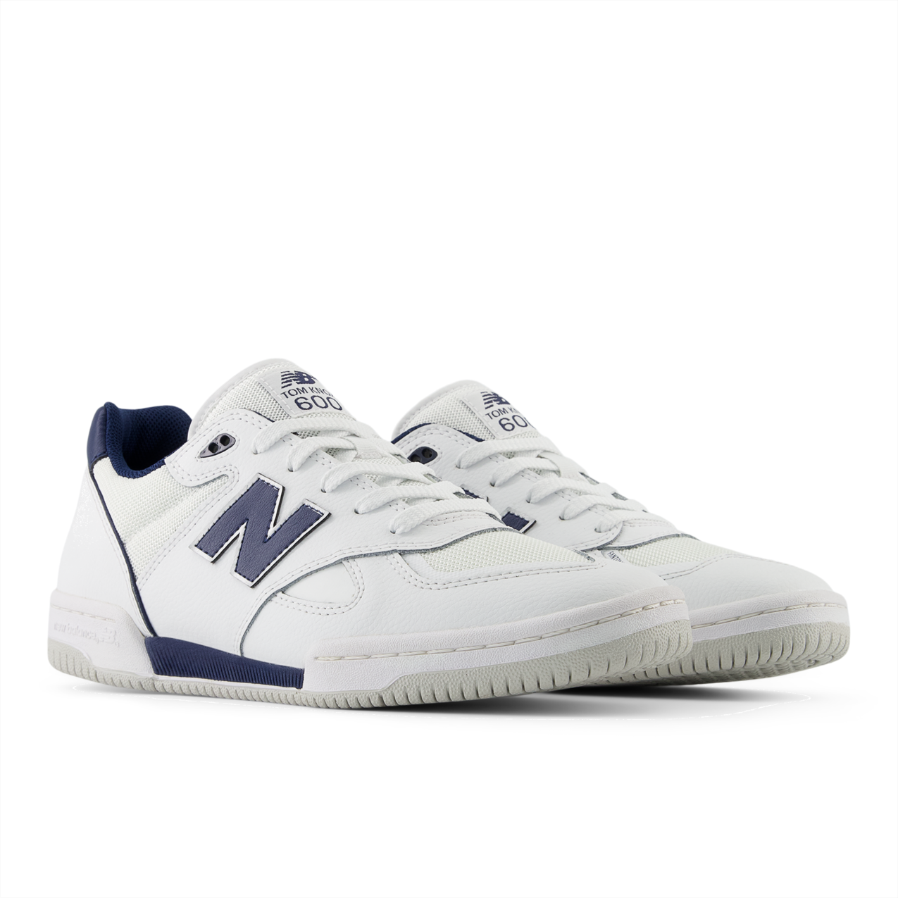 New Balance Numeric Men's Tom Knox 600 White Navy Shoes