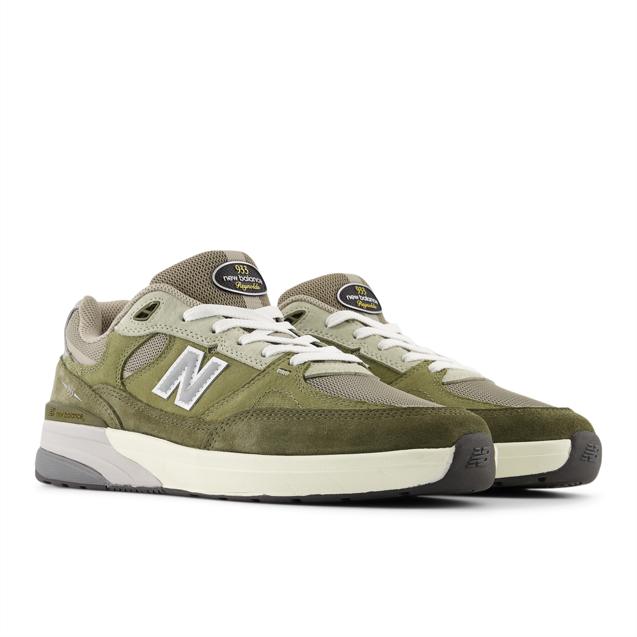 New Balance Numeric Men's Andrew Reynolds 933 Olivine Dark Olivine Shoes