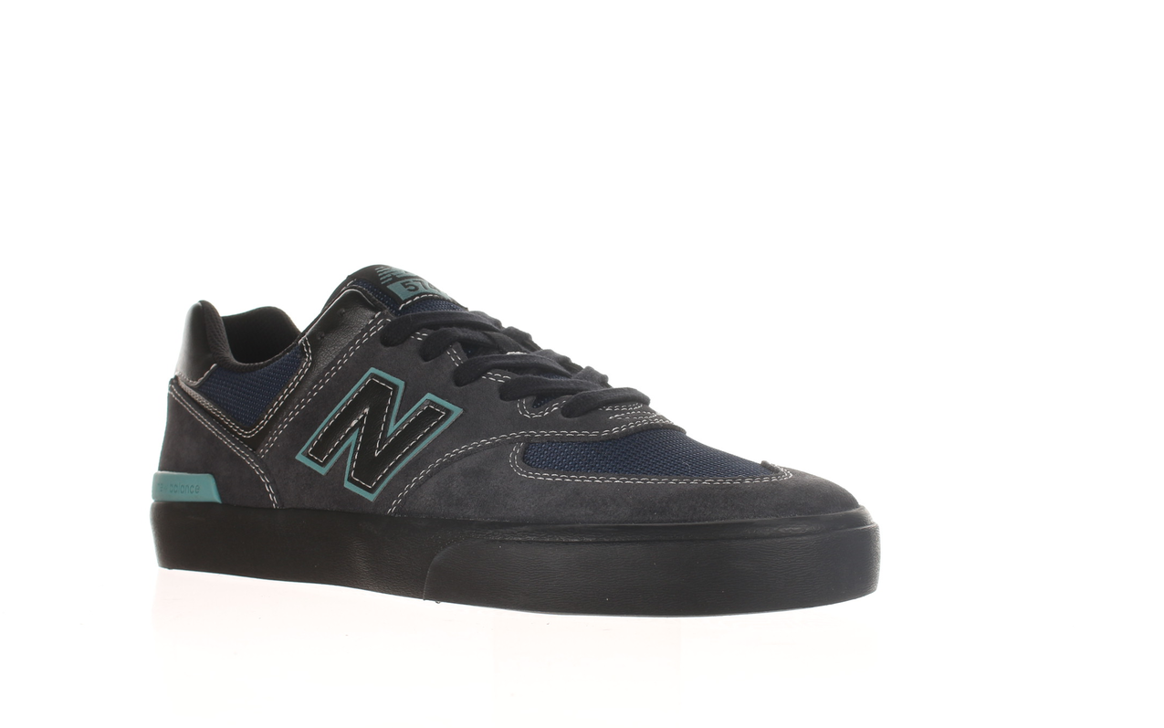 New Balance Numeric 574 Vulc Un574Vgt - Faded Black Faded Teal Shoes