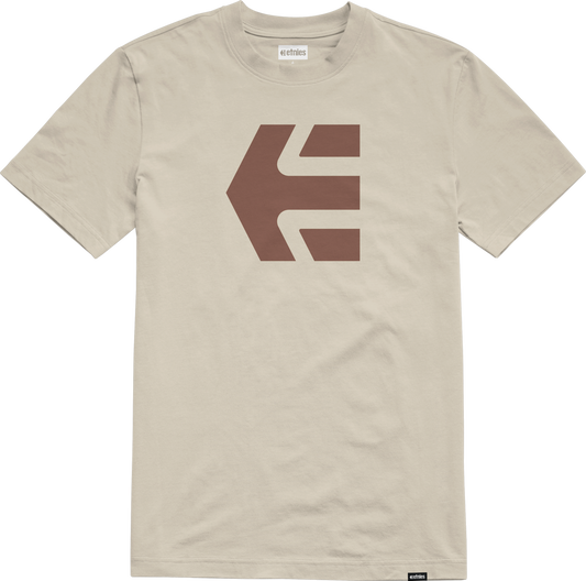 Etnies Mens Icon Tee Tan T-Shirt