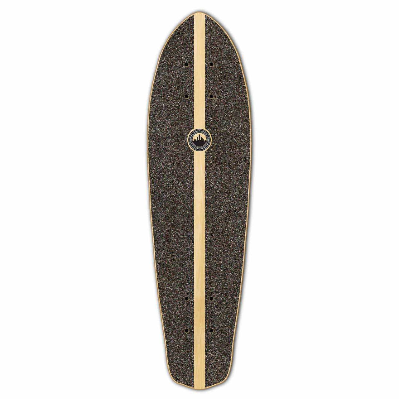 Yocaher Micro Cruiser Blank Deck - Stained Red