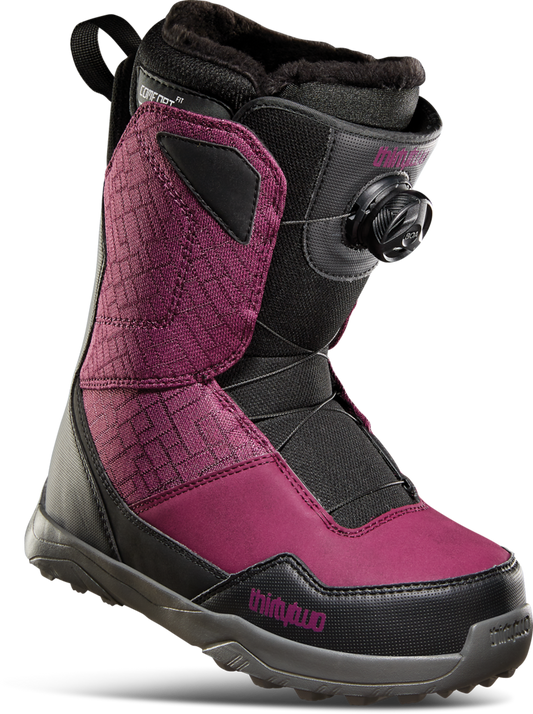 Thirtytwo Shifty Boa W's '22 Black Purple Snow Boots