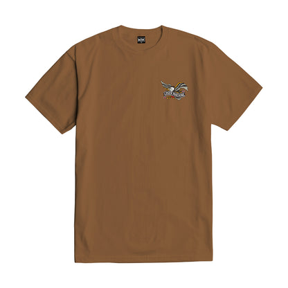 Loser Machine Men's Glory Bound Stock T-Shirt Brown Sugar T-Shirts