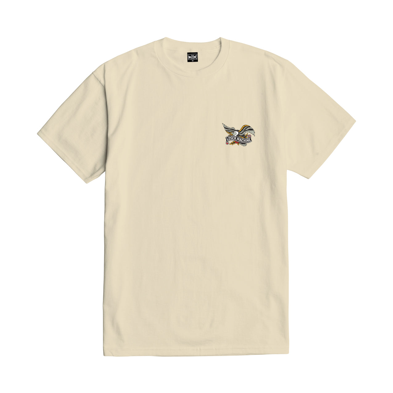 Loser Machine Men's Glory Bound Stock T-Shirt Cream T-Shirts