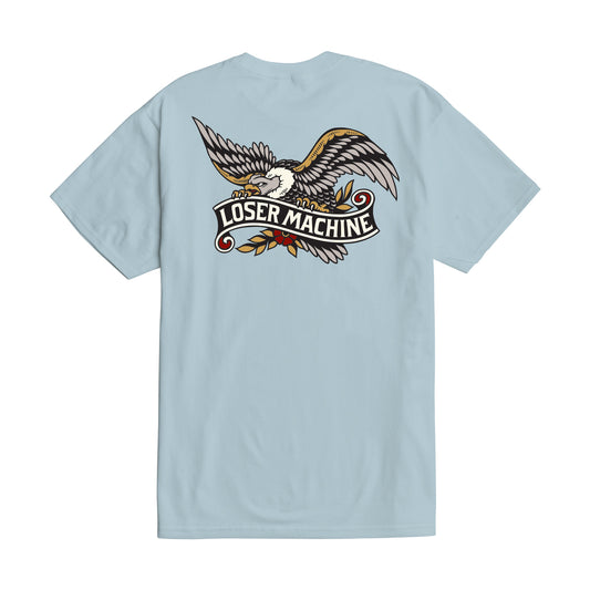 Loser Machine Men's Glory Bound Stock Tee Lt Blue T-Shirts