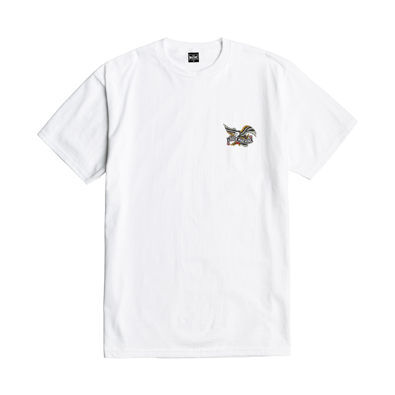 Loser Machine Men's Glory Bound Stock T-Shirt White T-Shirts