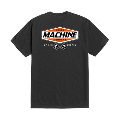 Loser Machine Men's Overdrive-Tee Black T-Shirts