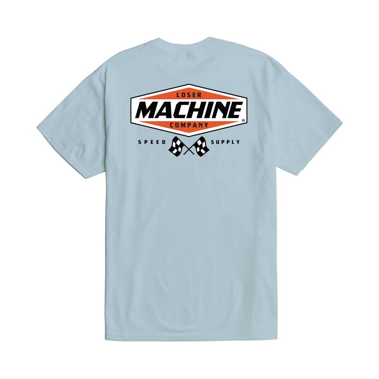 Loser Machine Men's Overdrive Stock T-Shirt Lt Blue T-Shirts