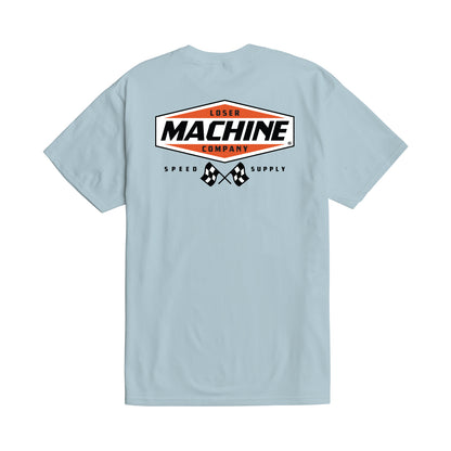 Loser Machine Men's Overdrive-Tee Lt Blue T-Shirts