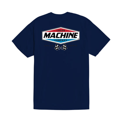 Loser Machine Men's Overdrive-Tee Navy T-Shirts