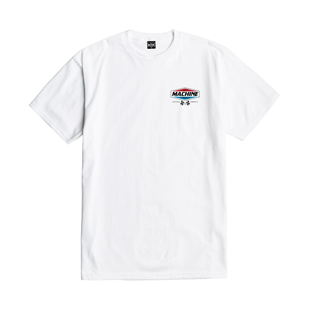 Loser Machine Men's Overdrive Stock T-Shirt White T-Shirts