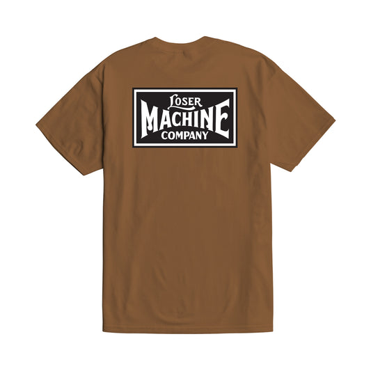 Loser Machine Men's New Og Stock T-Shirt Brown Sugar T-Shirts