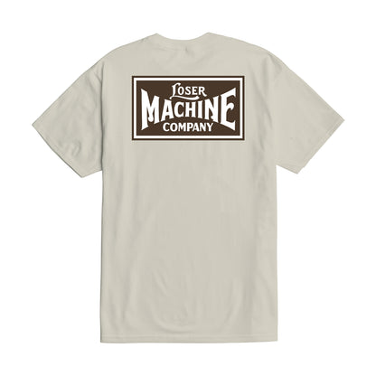 Loser Machine Men's New Og Stock T-Shirt Cream T-Shirts