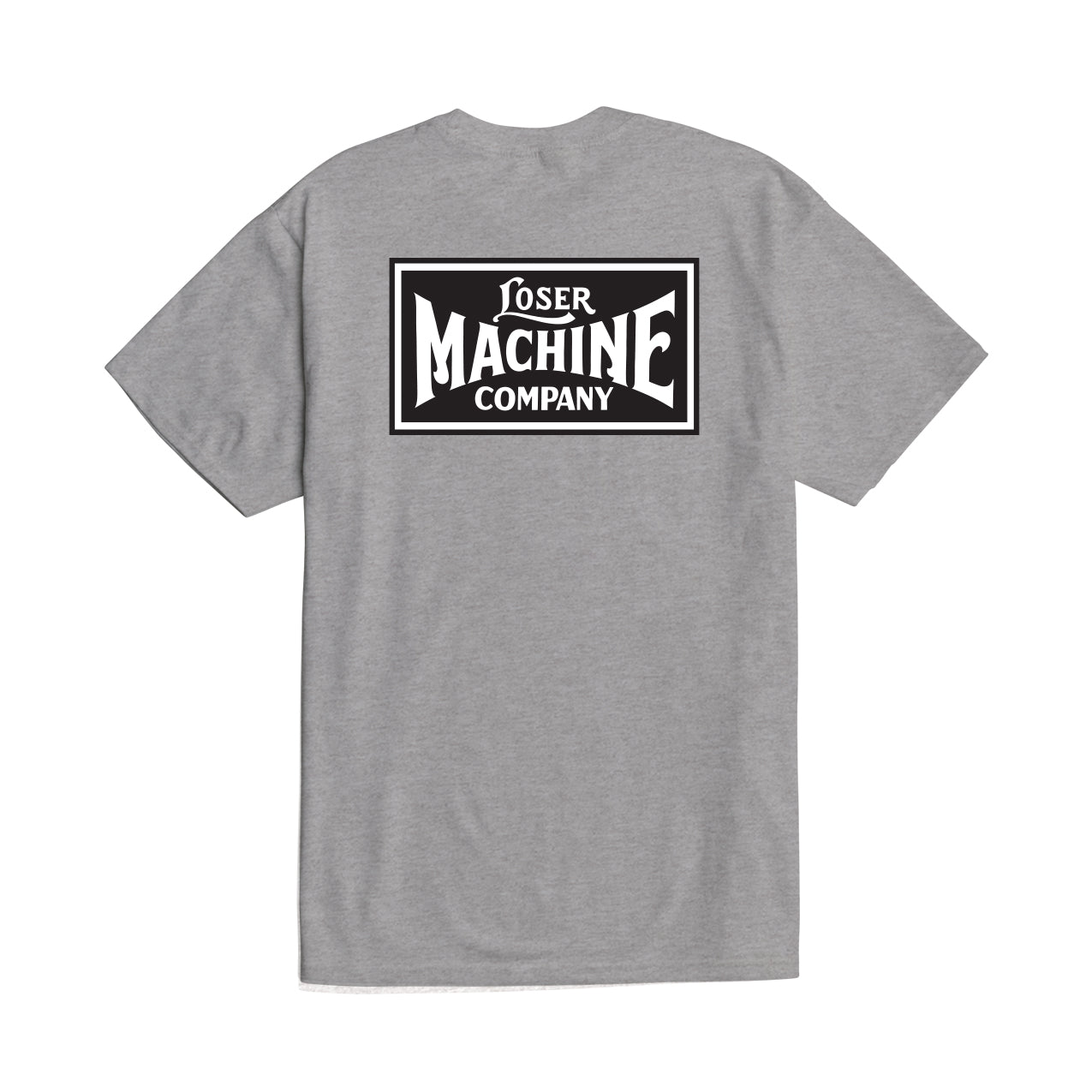 Loser Machine Men's New Og Stock T-Shirt Heather Grey T-Shirts