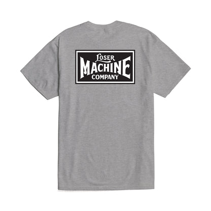 Loser Machine Men's New Og-Tee Heather Grey T-Shirts