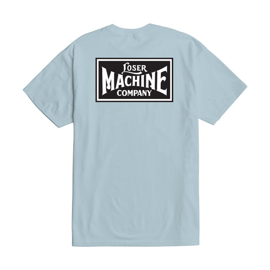 Loser Machine Men's New Og Stock T-Shirt Lt Blue T-Shirts