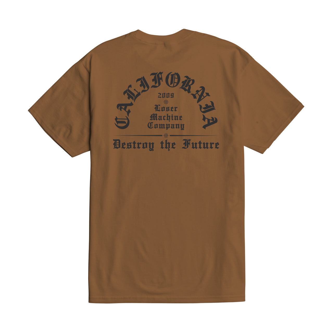 Loser Machine Men's Established Stock T-Shirt Brown Sugar T-Shirts