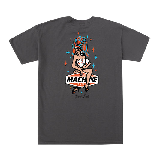 Loser Machine Men's Showgirls-Tee Charcoal T-Shirts