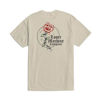 Loser Machine Men's Concrete Rose-Tee Natural T-Shirts