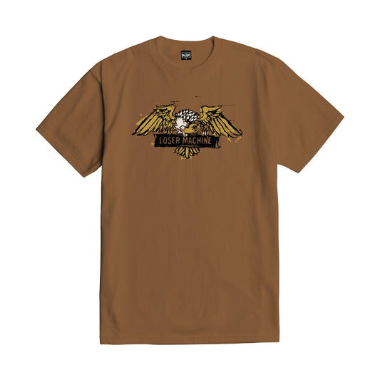 Loser Machine Men's Sketched Out-Tee Brown Sugar T-Shirts