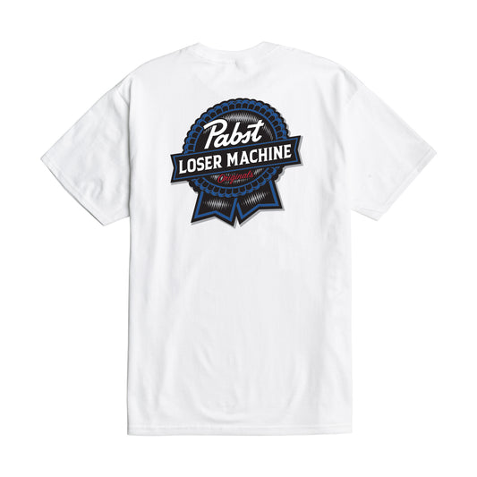 Loser Machine Men's Scoreboard-Tee White T-Shirts