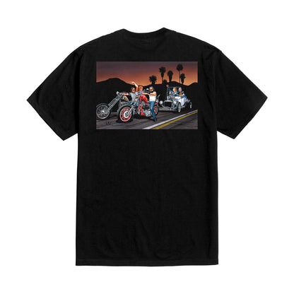 Loser Machine Men's Hot Rod Help-Tee Black T-Shirts