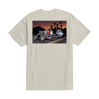 Loser Machine Men's Hot Rod Help-Tee Cream T-Shirts