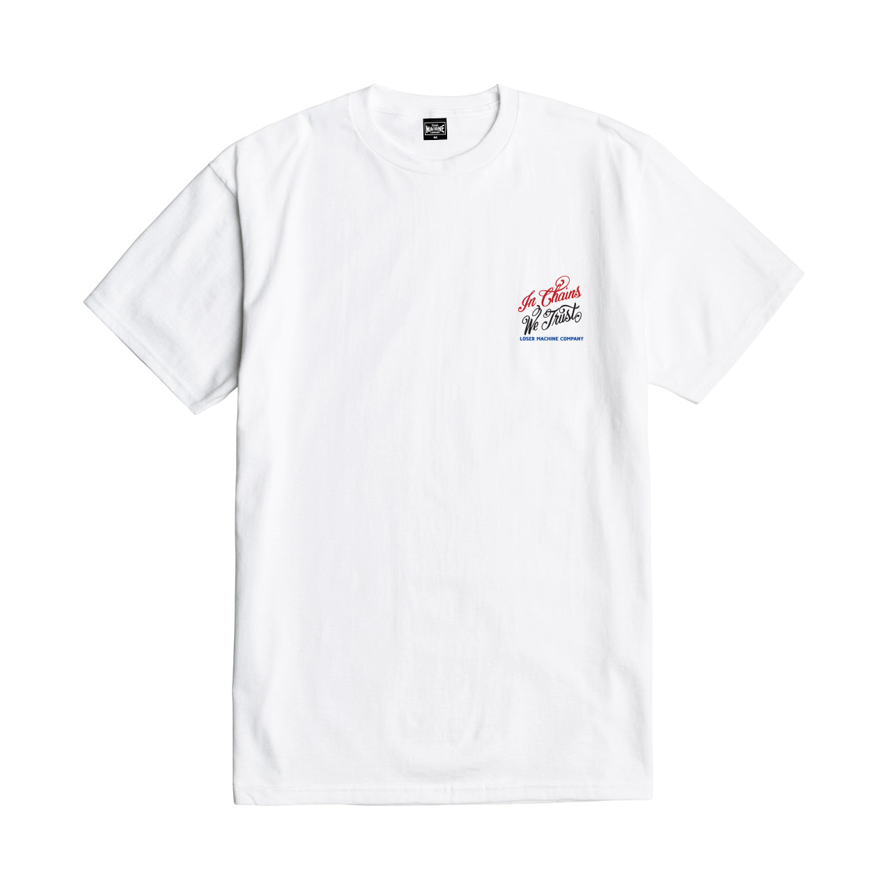 Loser Machine Men's Freedom Flyer-Tee White T-Shirts