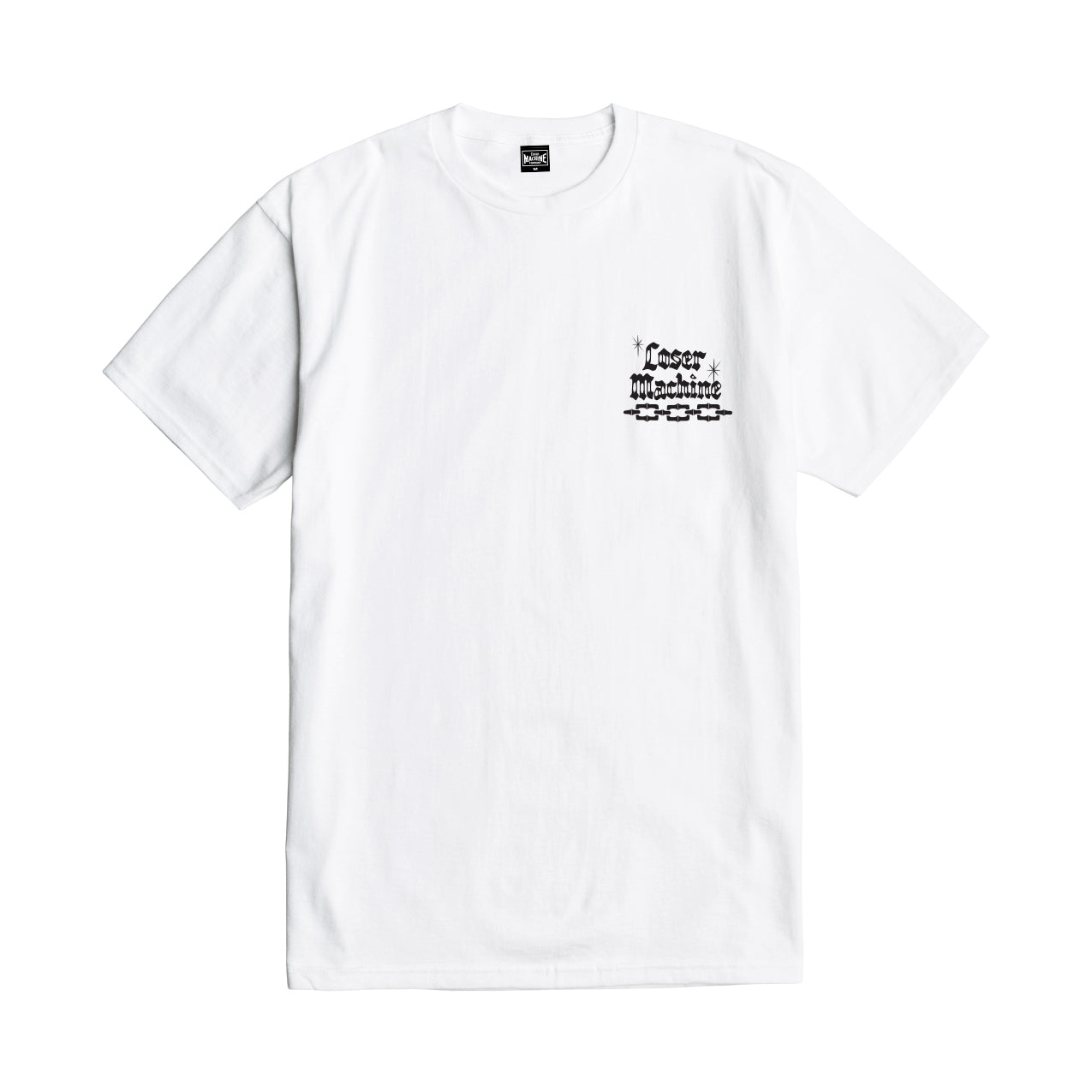 Loser Machine Men's Chaos-Tee White T-Shirts