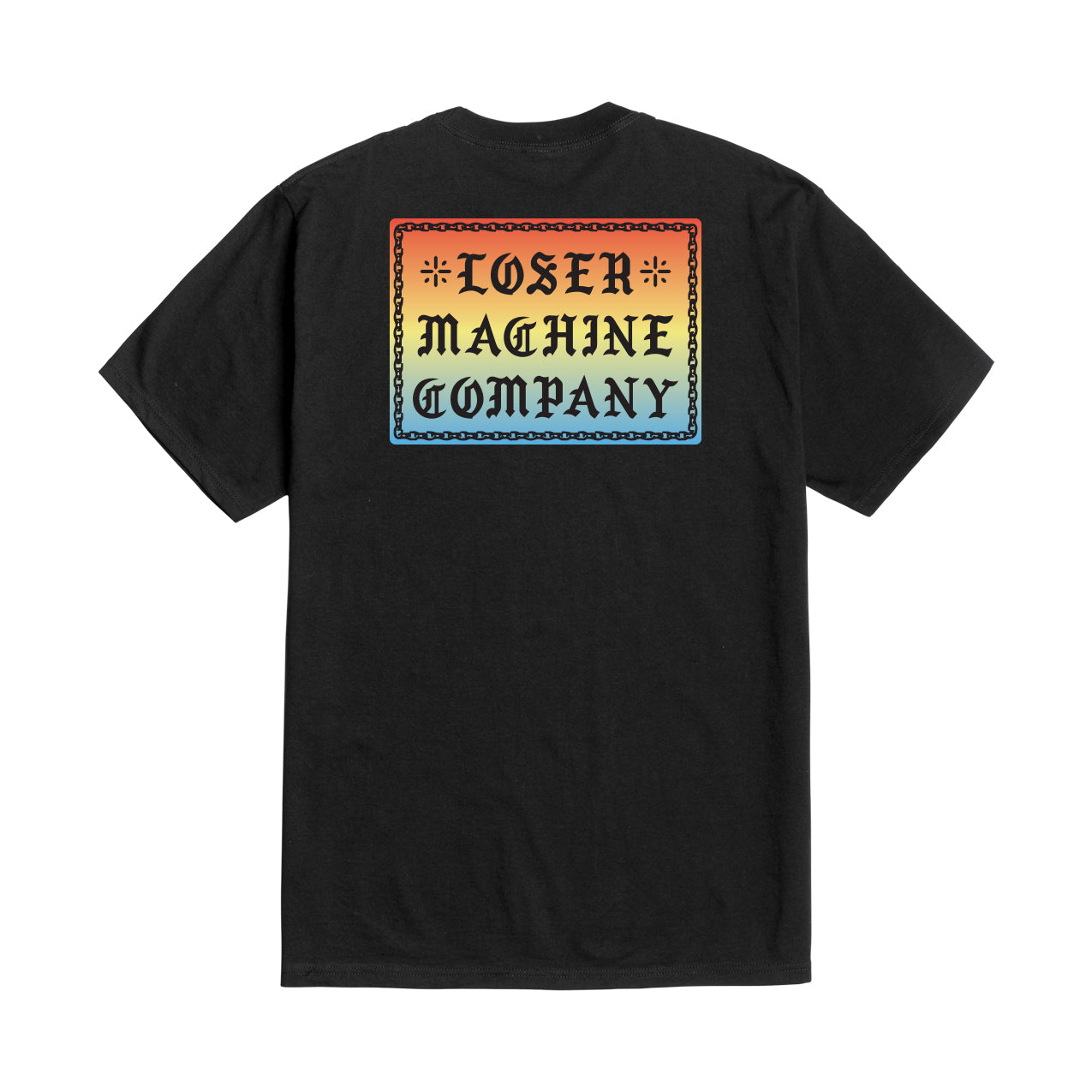 Loser Machine Men's Handbill-Tee Black T-Shirts