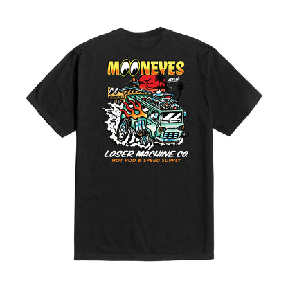 Loser Machine Men's Econo-Hauling-Tee Black T-Shirts