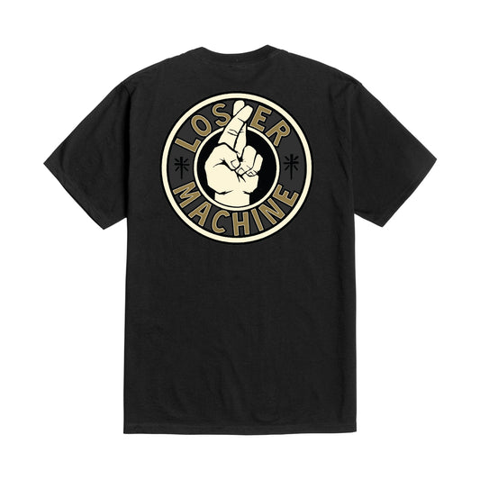 Loser Machine Men's Imprint -Tee Black T-Shirts