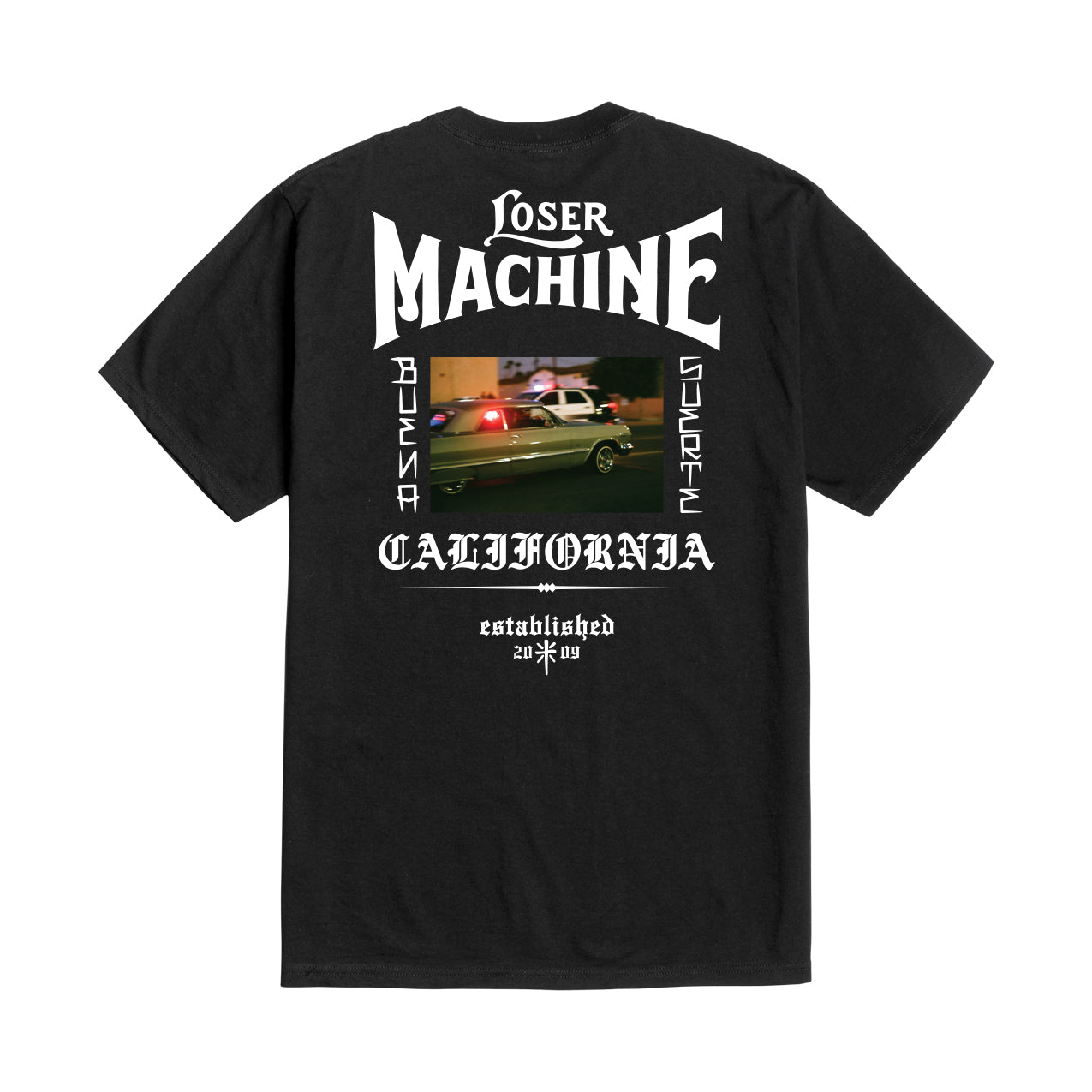 Loser Machine Men's Boulevard -Tee Black T-Shirts